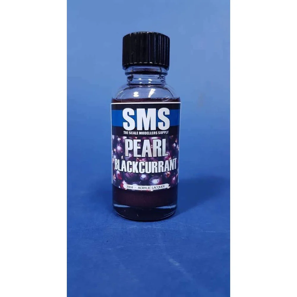 SMS PRL17 Pearl Acrylic Lacquer Blackcurrent 30ml