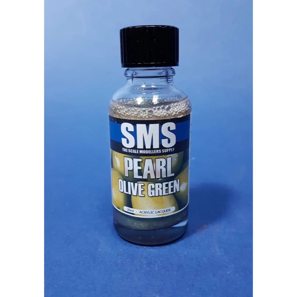 SMS PRL20 Pearl Acrylic Lacquer Olive Green 30ml