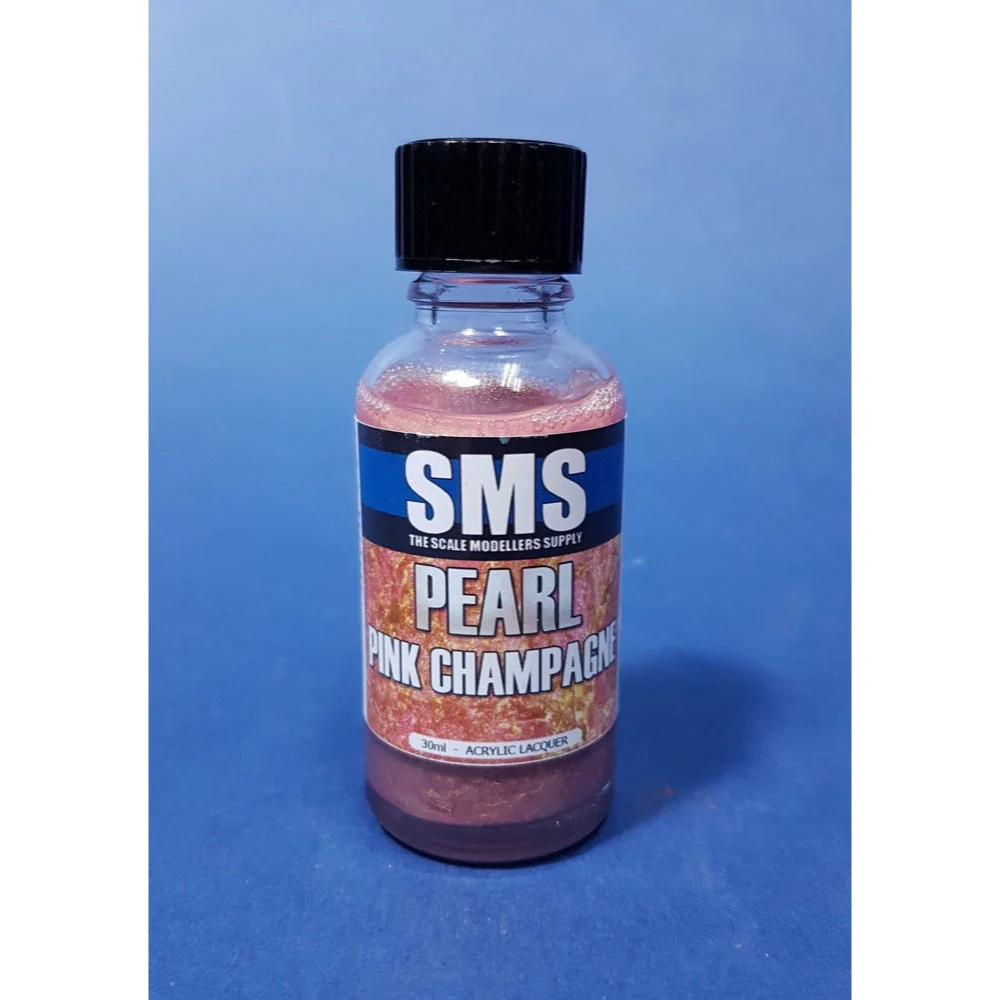 SMS PRL19 Pearl Acrylic Lacquer Pink Champagne 30ml