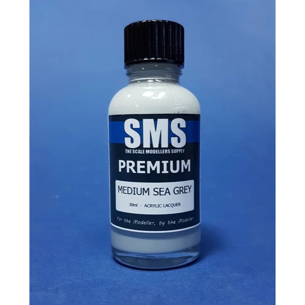 SMS PL108 Premium Acrylic Lacquer Medium Sea Grey 30ml