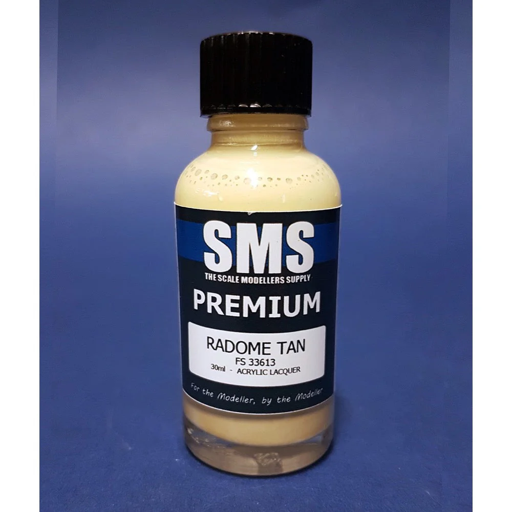 SMS PL76 Premium Acrylic Lacquer Radome Tan 30ml