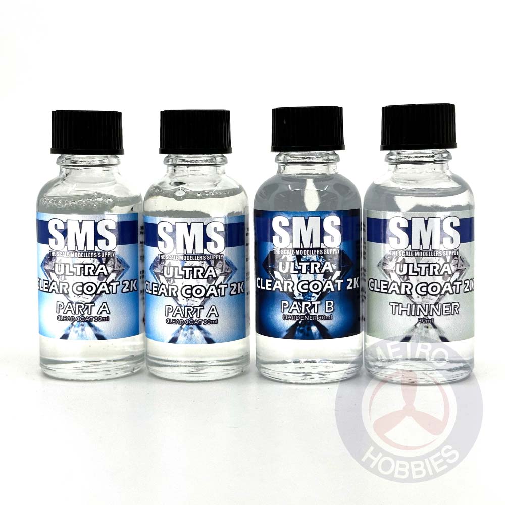 SMS SET06 Ultra Clear Coat 2K Colour Set - Image 2