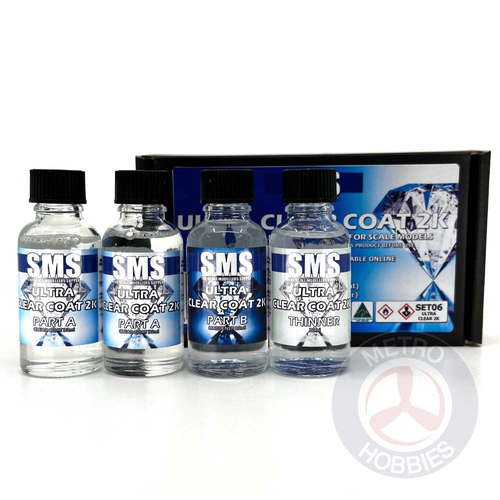 SMS SET06 Ultra Clear Coat 2K Colour Set - Image 3