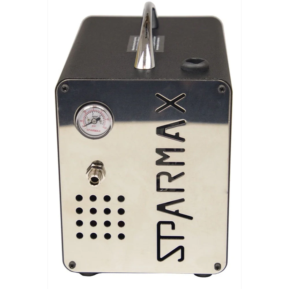 Sparmax ARISM Compressor Kit with SP-35 Airbrush and Cleaning Pot - Image 6