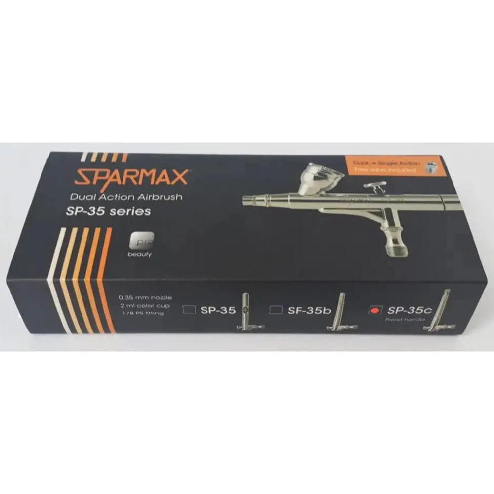 Sparmax SP-35 Gravity Feed Dual Action Airbrush 0.35mm - Image 5