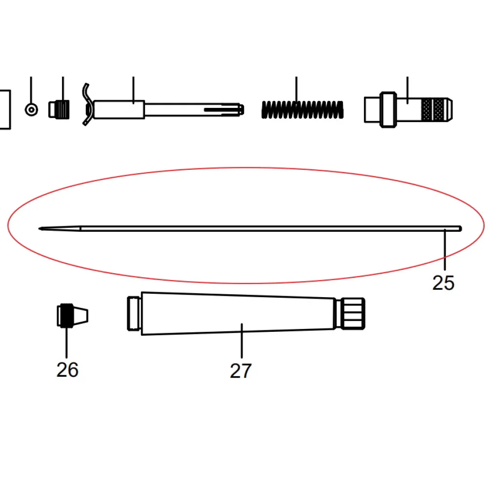 Sparmax SP30490 0.2mm Needle SP 020 - Image 2