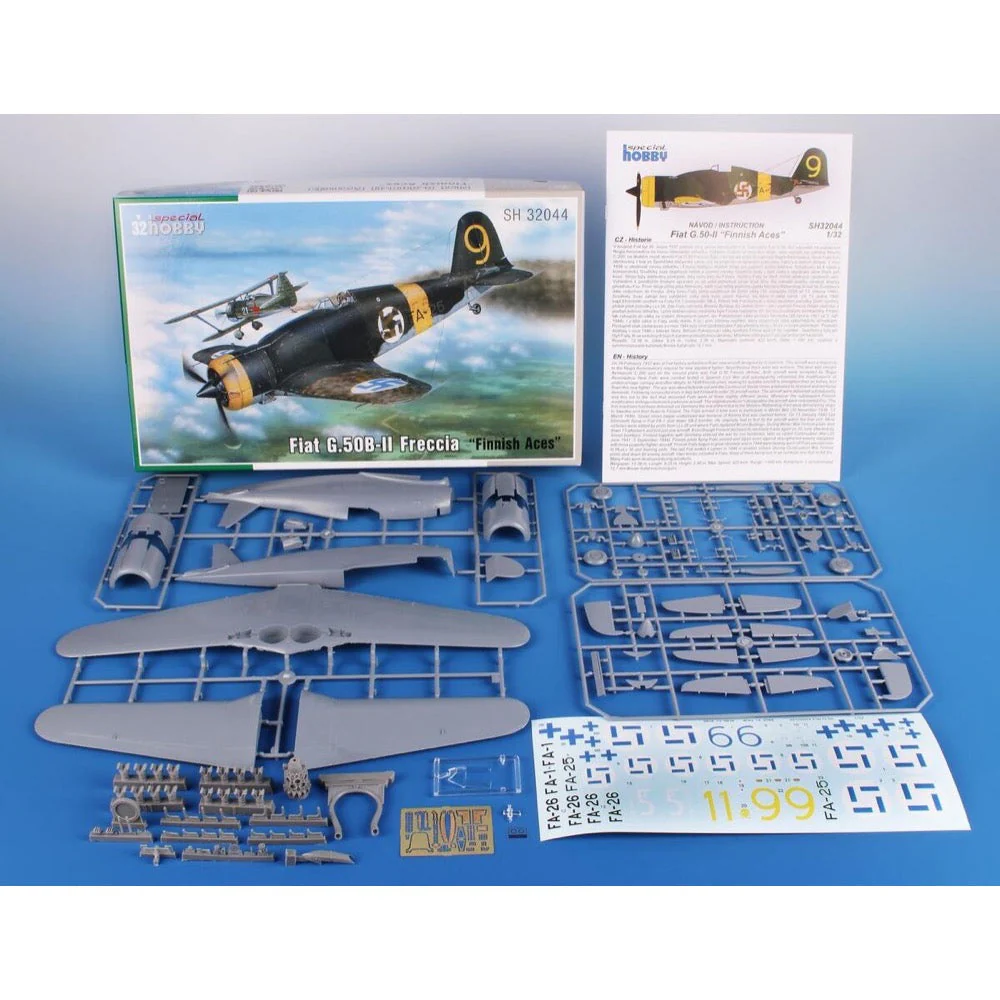 Special Hobby 1/32 Fiat G.50-II Freccia Finnish Service - Image 2
