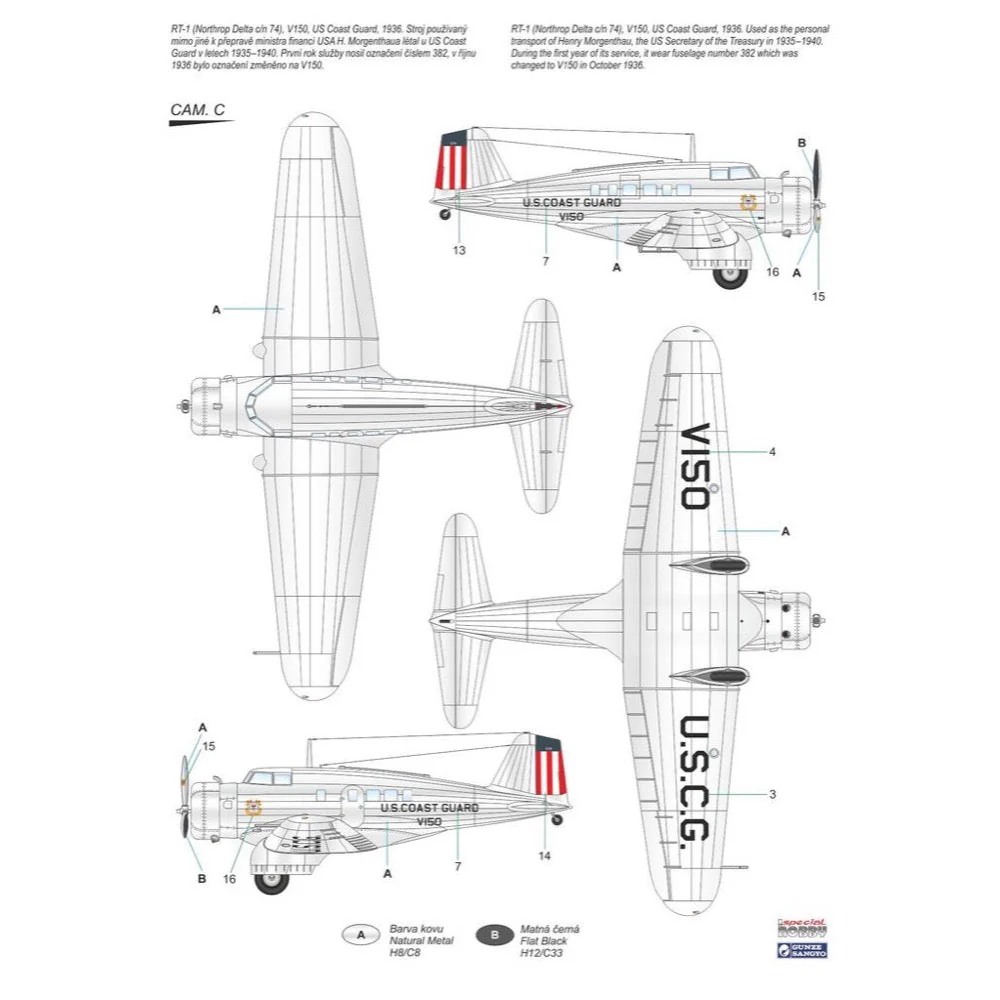 Special Hobby 72329 1/72 Delta 1D/E US Transport Plane - Image 6