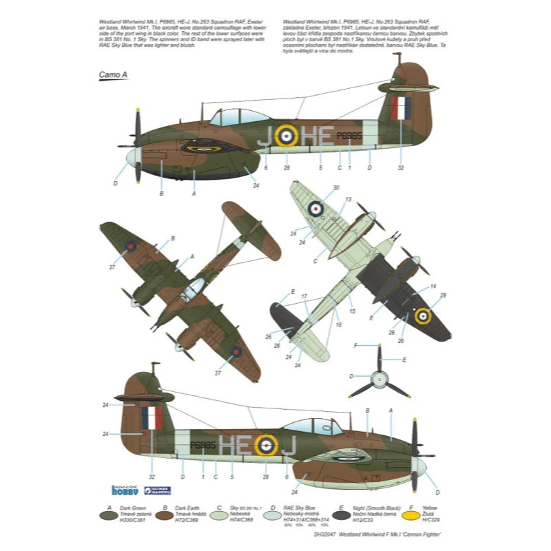Special Hobby 32047 1/32 Westland Whirlwind Mk.I Cannon Fighter - Image 12
