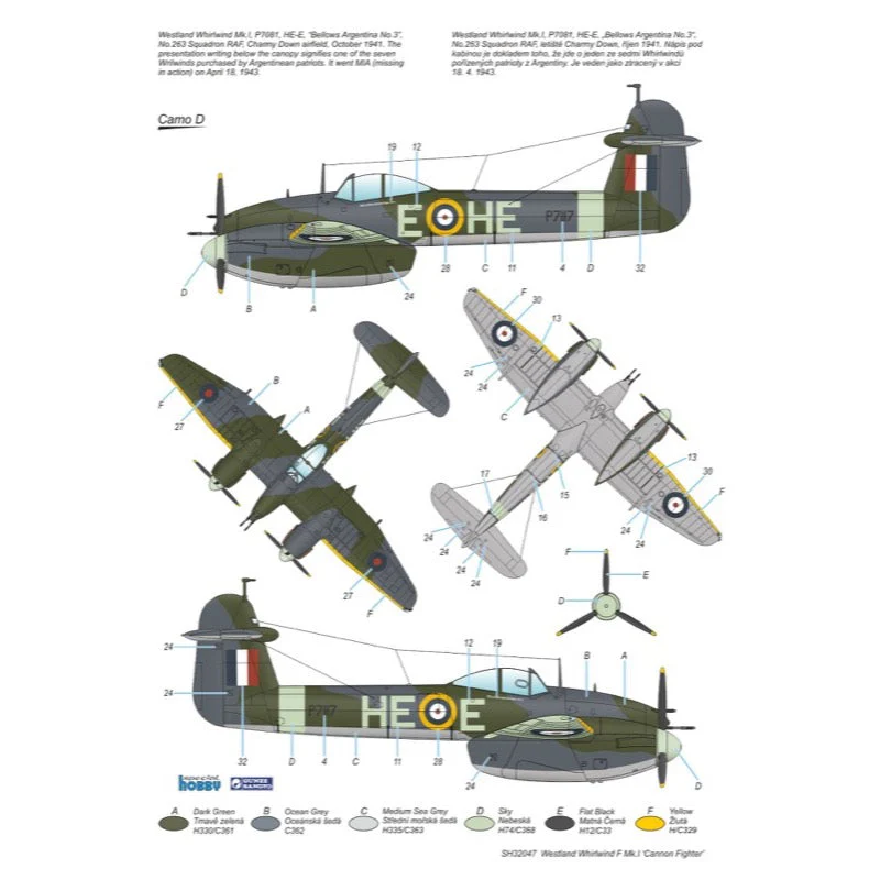Special Hobby 32047 1/32 Westland Whirlwind Mk.I Cannon Fighter - Image 15