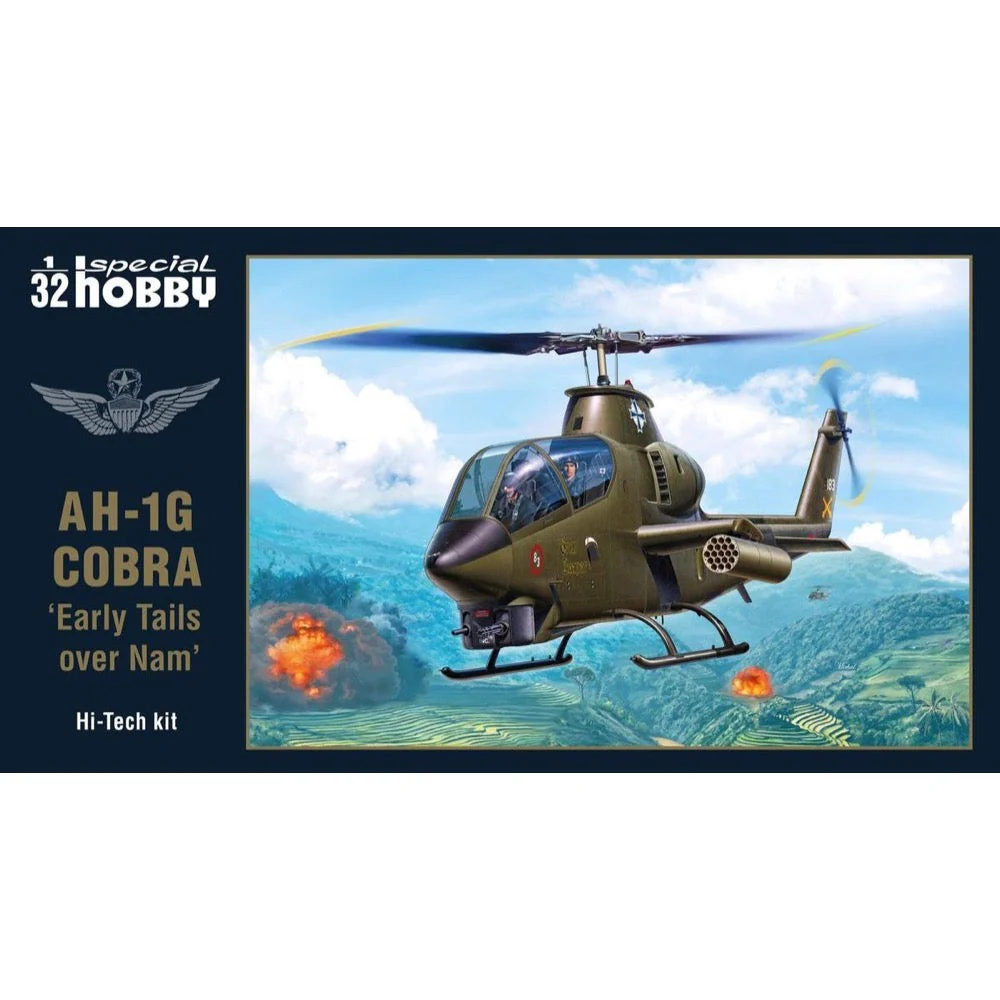 Special Hobby 32082 1/32 Bell AH-1G Cobra Hi-Tech ICM Parts