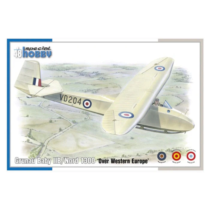 Special Hobby 48203 1/48 Grunau baby IIB/Nord 1300 over Western Europe