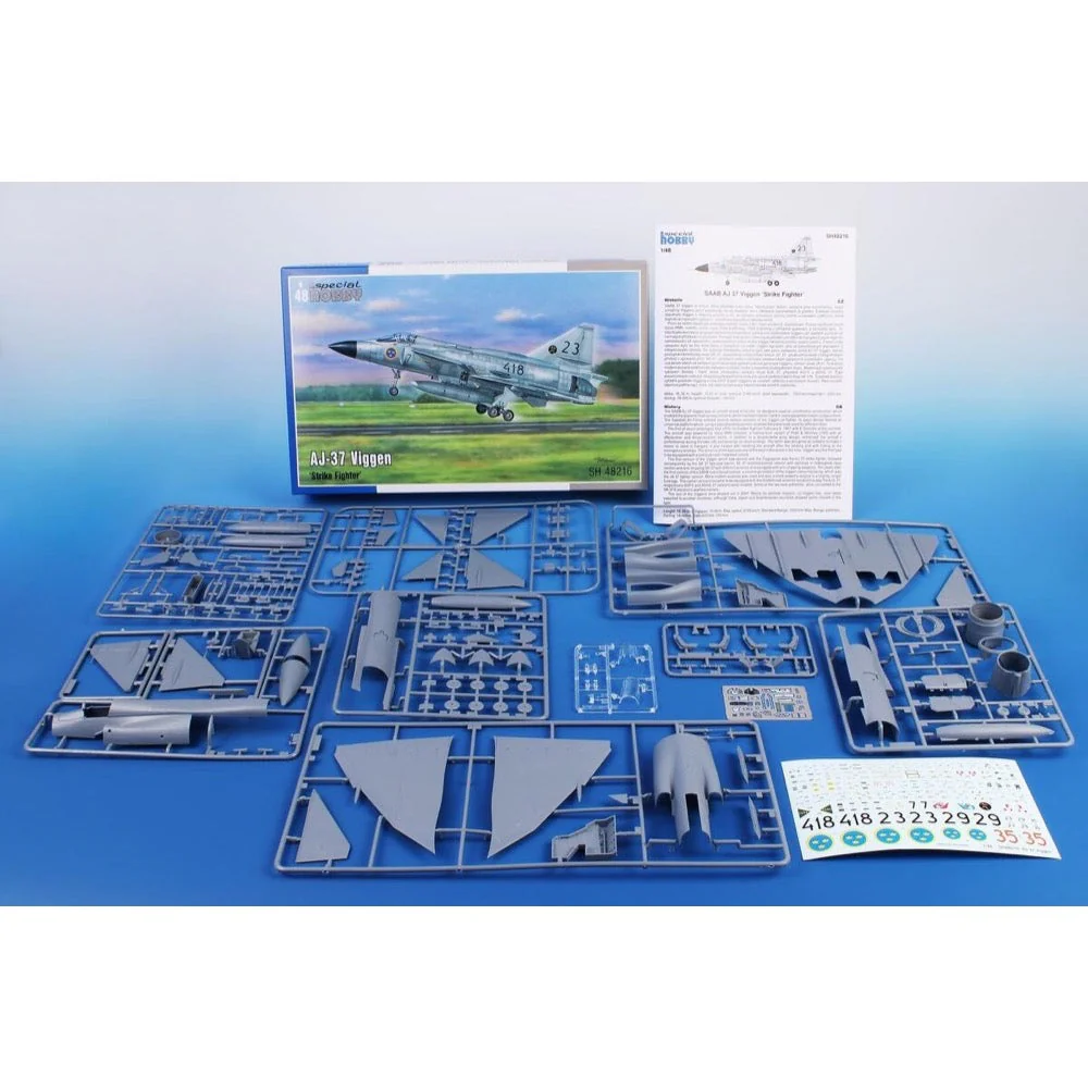 Special Hobby 48216 1/48 SAAB AJ-37 Viggen Strike Fighter - Image 2