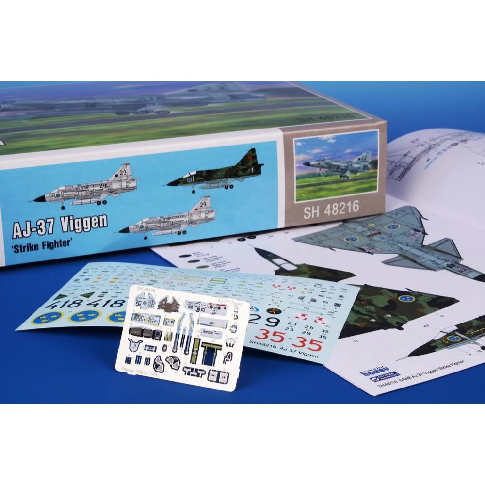 Special Hobby 48216 1/48 SAAB AJ-37 Viggen Strike Fighter - Image 3