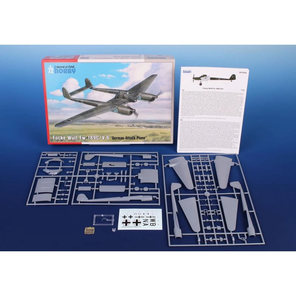 Special Hobby 72432 1/72 Focke-Wulf Fw-189C/V-6 - Image 2