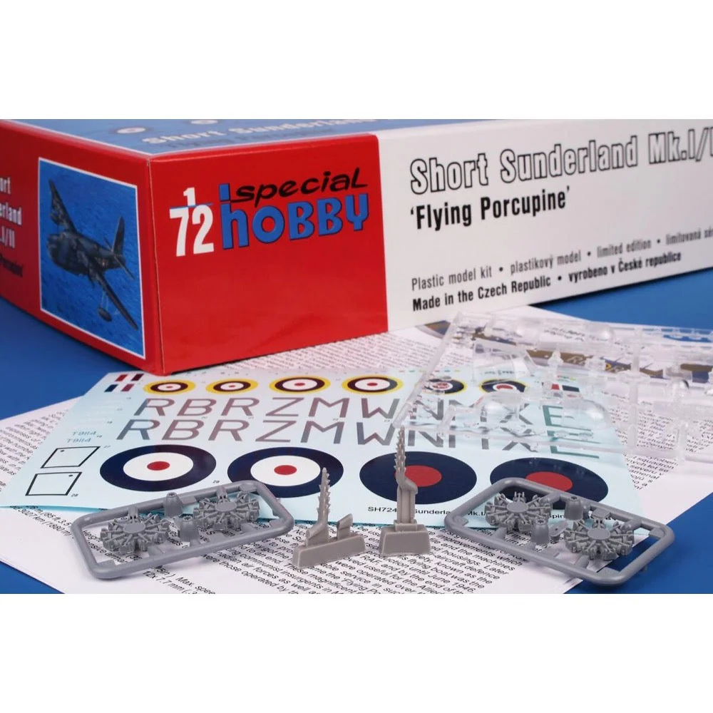 Special Hobby 72438 1/72 Short Sunderland Mk.I/II The Flying Porcupine - Image 3