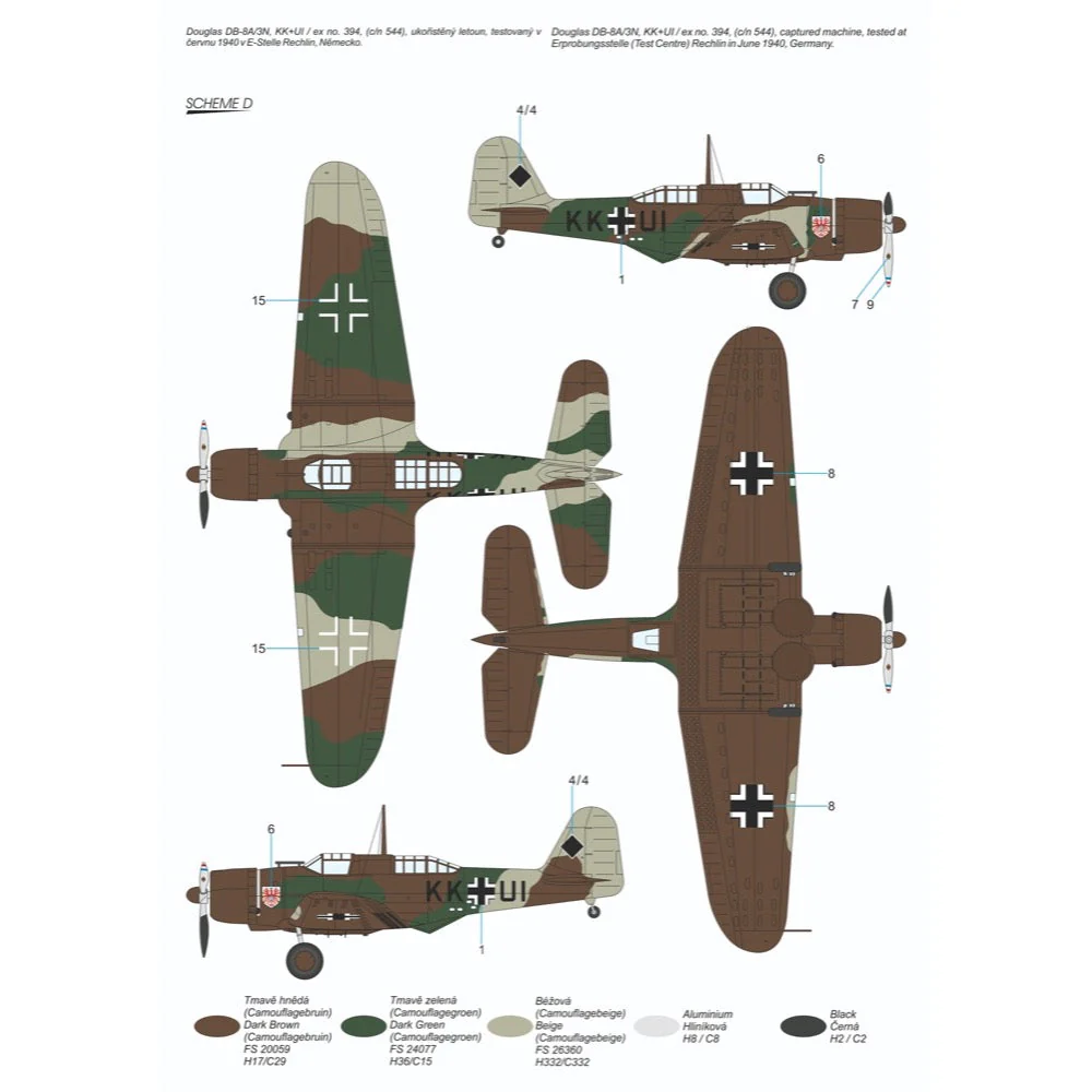 Special Hobby 72465 1/72 Douglas DB 8A-3N - Image 7