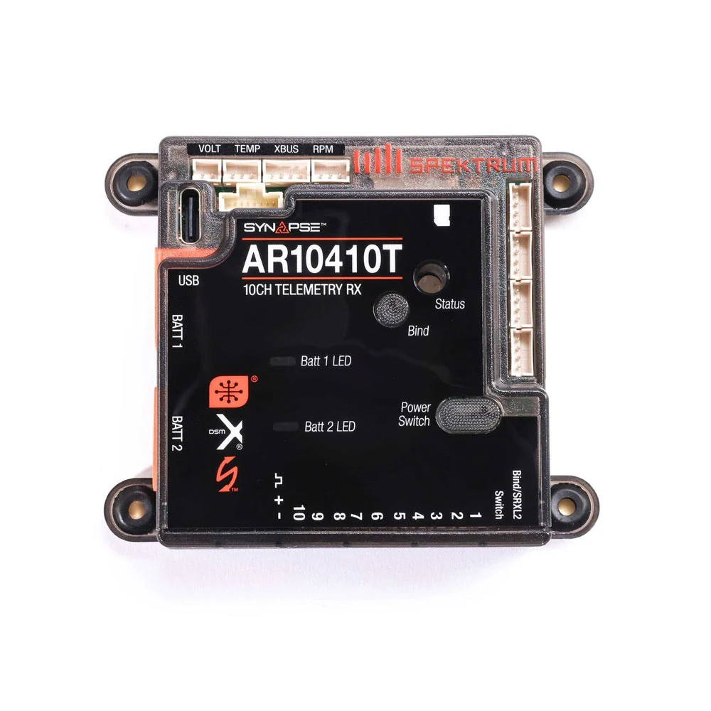 Spektrum AR10410T 10 Channel PowerSafe Telemetry Receiver - Image 6