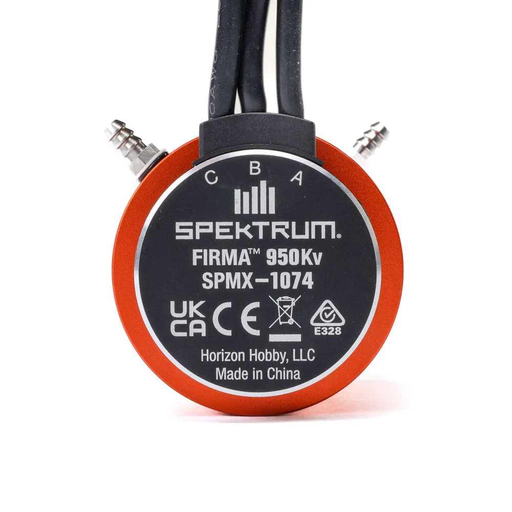 Spektrum Firma 4685 950kv 4-Pole Brushless Marine Motor Shockwave 48 - Image 3