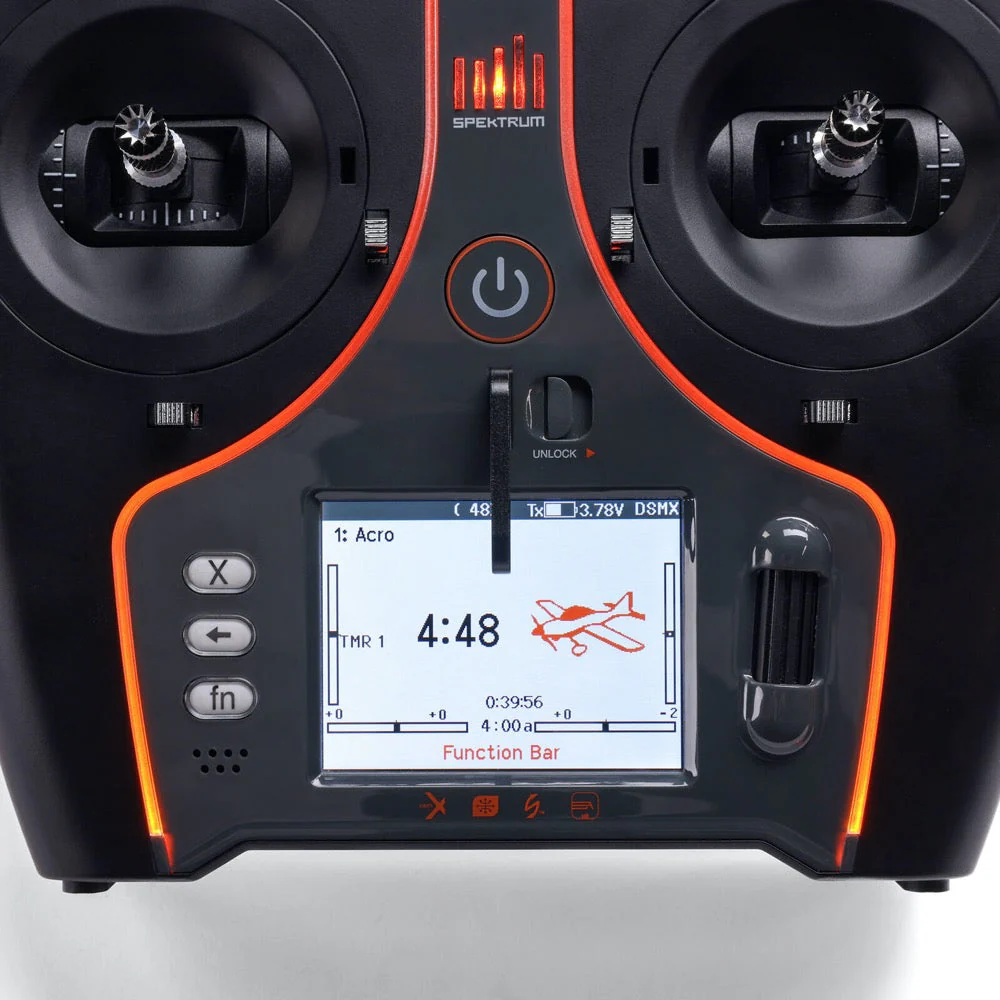 Spektrum NX7e+ 14 Channel DSM-X 2.4GHz Transmitter Black Edition SPMR7120 - Image 10