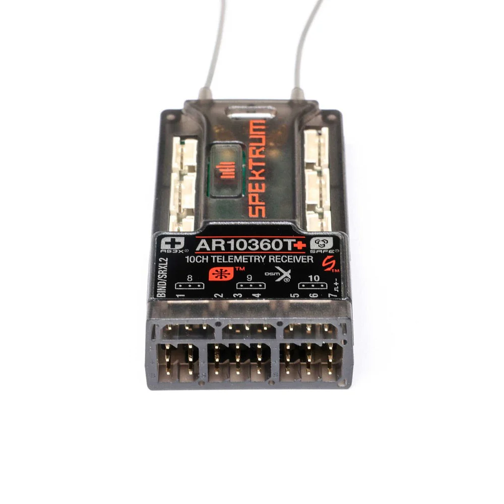 Spektrum SPM1034 AR10360T+ 10 Channel AS3X+ and SAFE Telemetry Receiver - Image 2