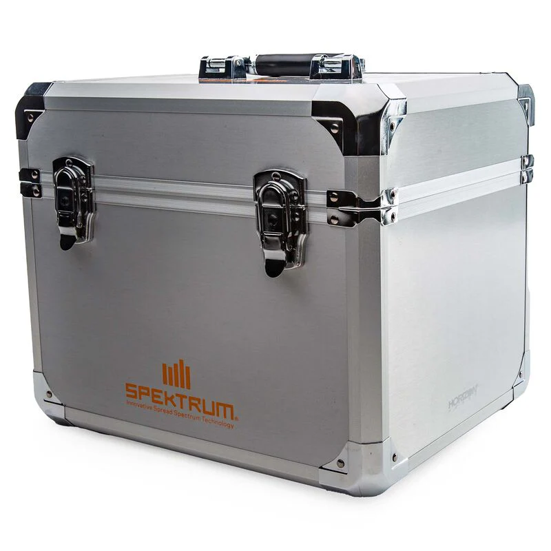 Spektrum SPM6726 Dual Aluminum StAnd Up Transmitter Case