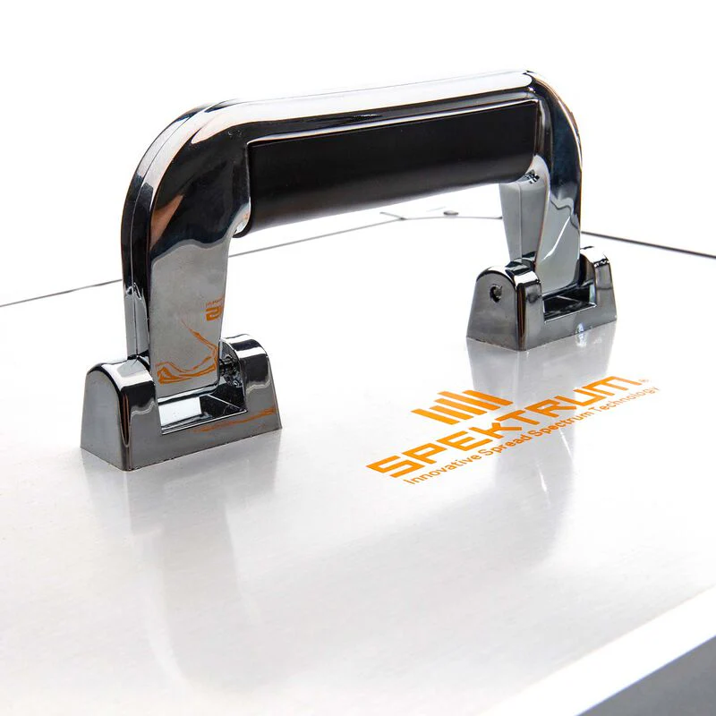Spektrum SPM6726 Dual Aluminum StAnd Up Transmitter Case - Image 6