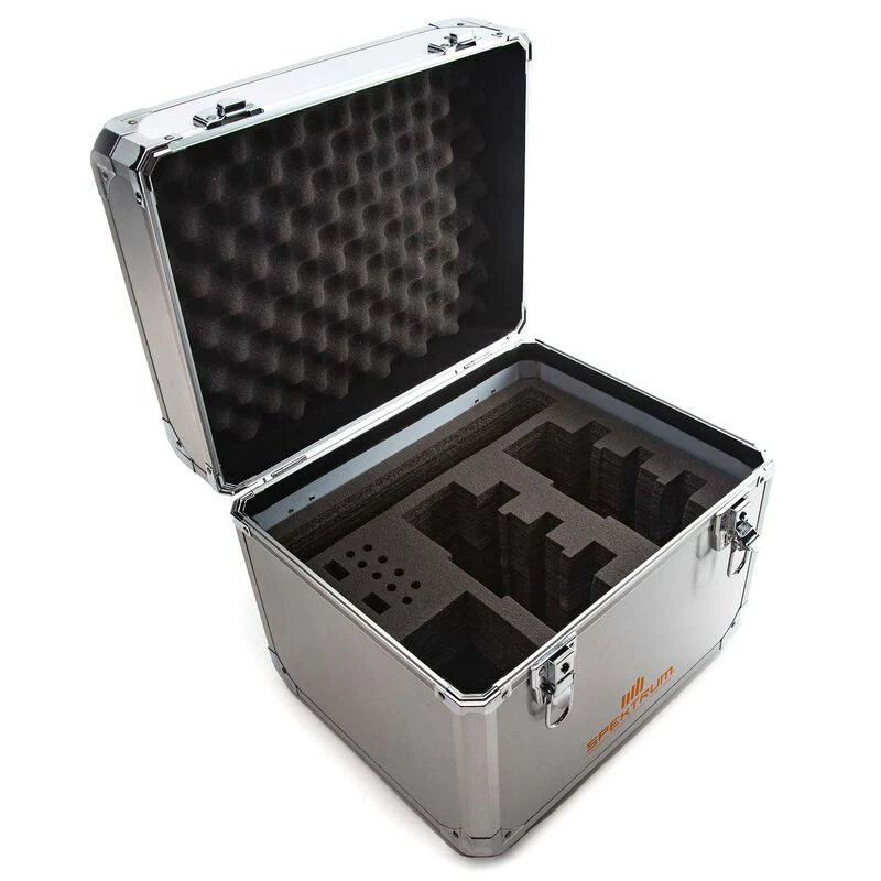 Spektrum SPM6726 Dual Aluminum StAnd Up Transmitter Case - Image 8