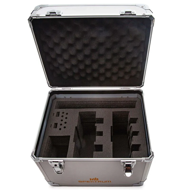 Spektrum SPM6726 Dual Aluminum StAnd Up Transmitter Case - Image 9