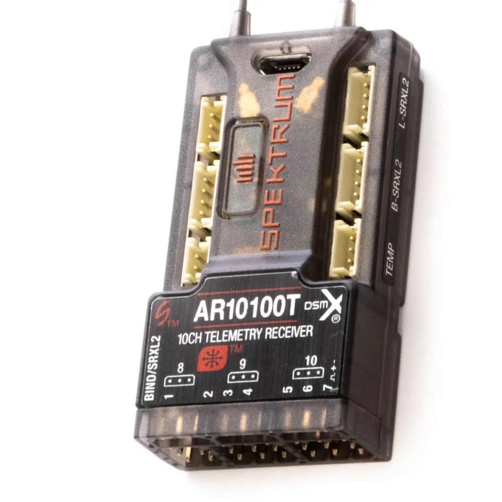 Spektrum SPMAR10100T 10-Channel Air Receiver with Telemetry - Image 3