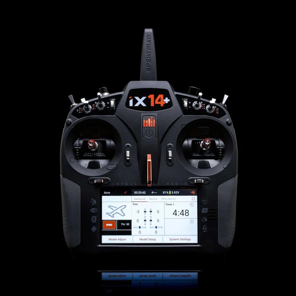Spektrum SPMR14010 iX14+ 2.4Ghz DSM-X 20 Channel Transmitter - Image 11
