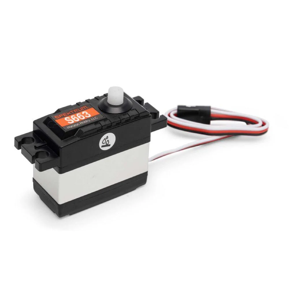 Spektrum SPMS663 Waterproof 25T Standard Servo with Plastic Gears