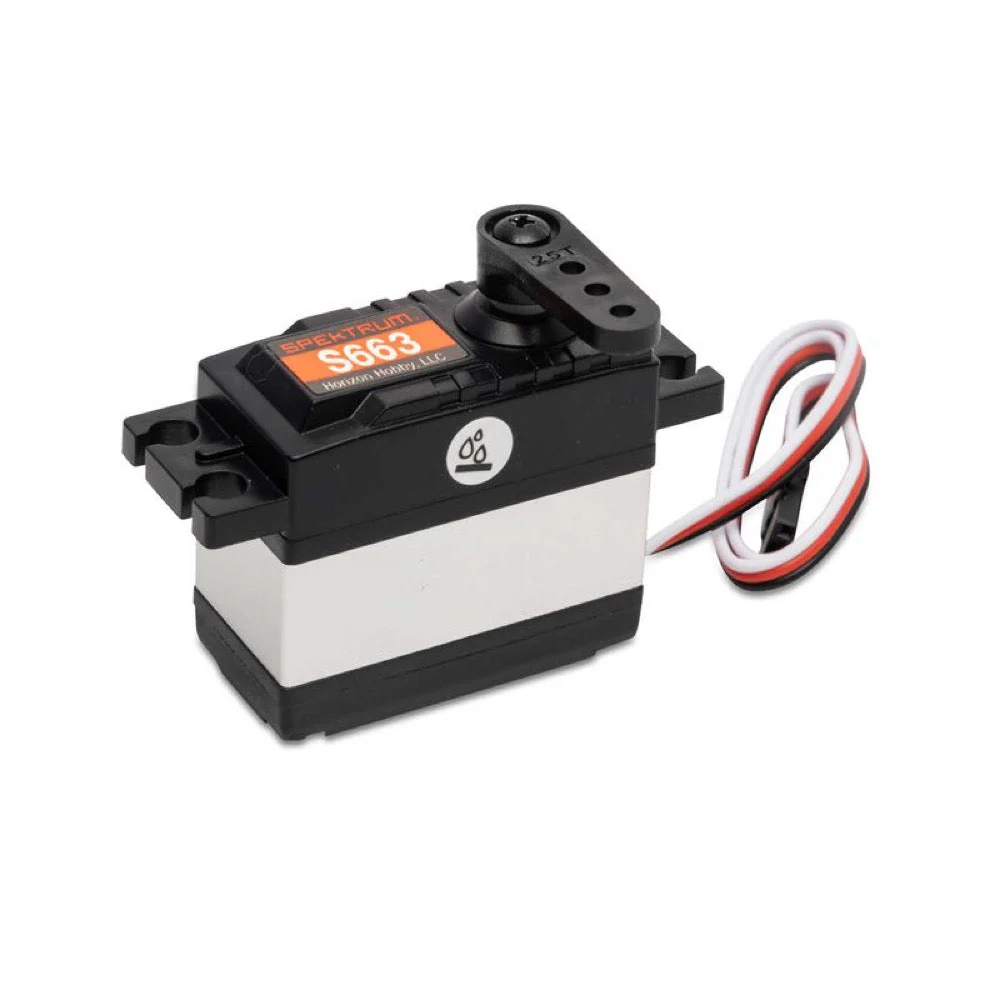 Spektrum SPMS663 Waterproof 25T Standard Servo with Plastic Gears - Image 3
