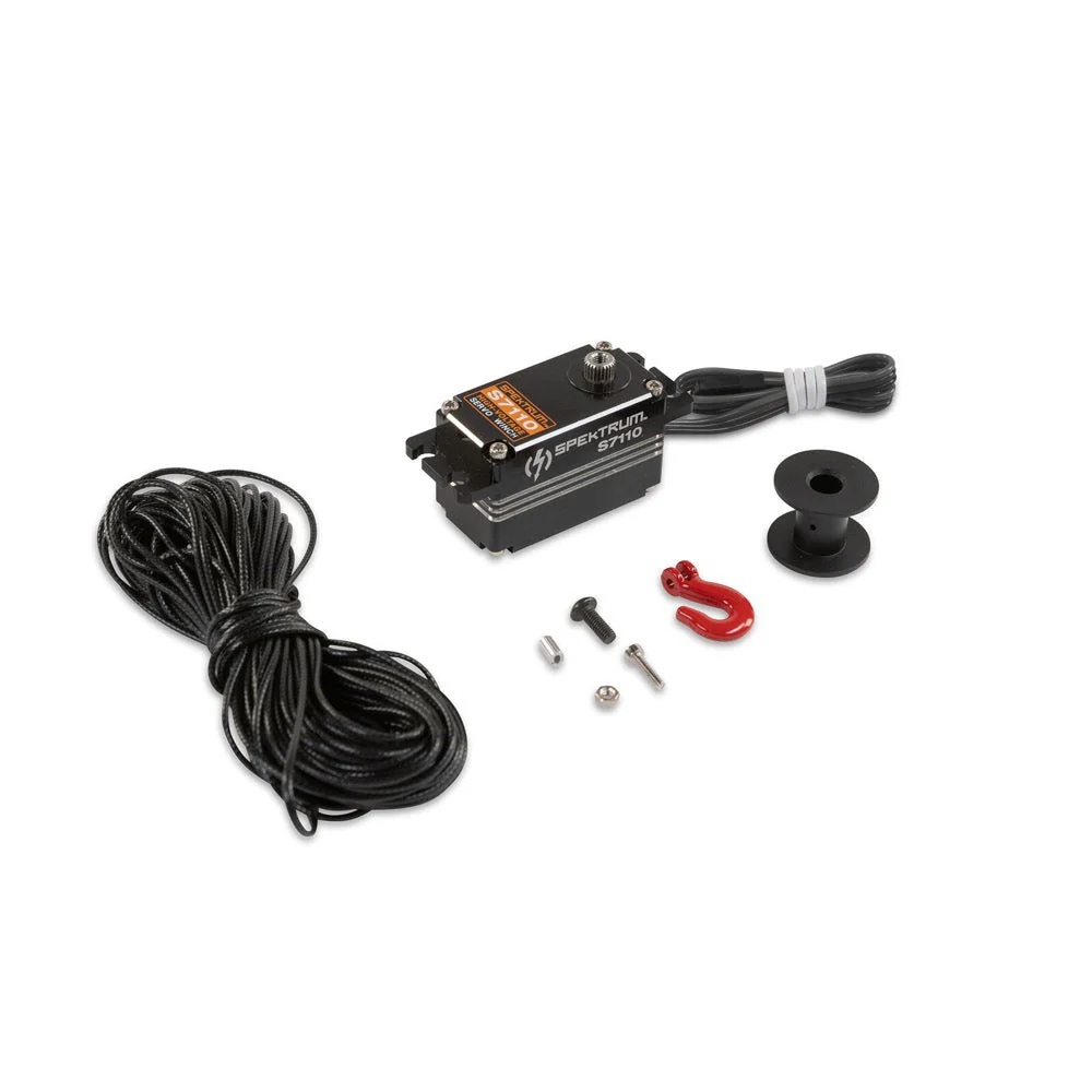 Spektrum SPMSS7110 Low Profile Servo Winch for 1/10 Rock Crawlers - Image 2