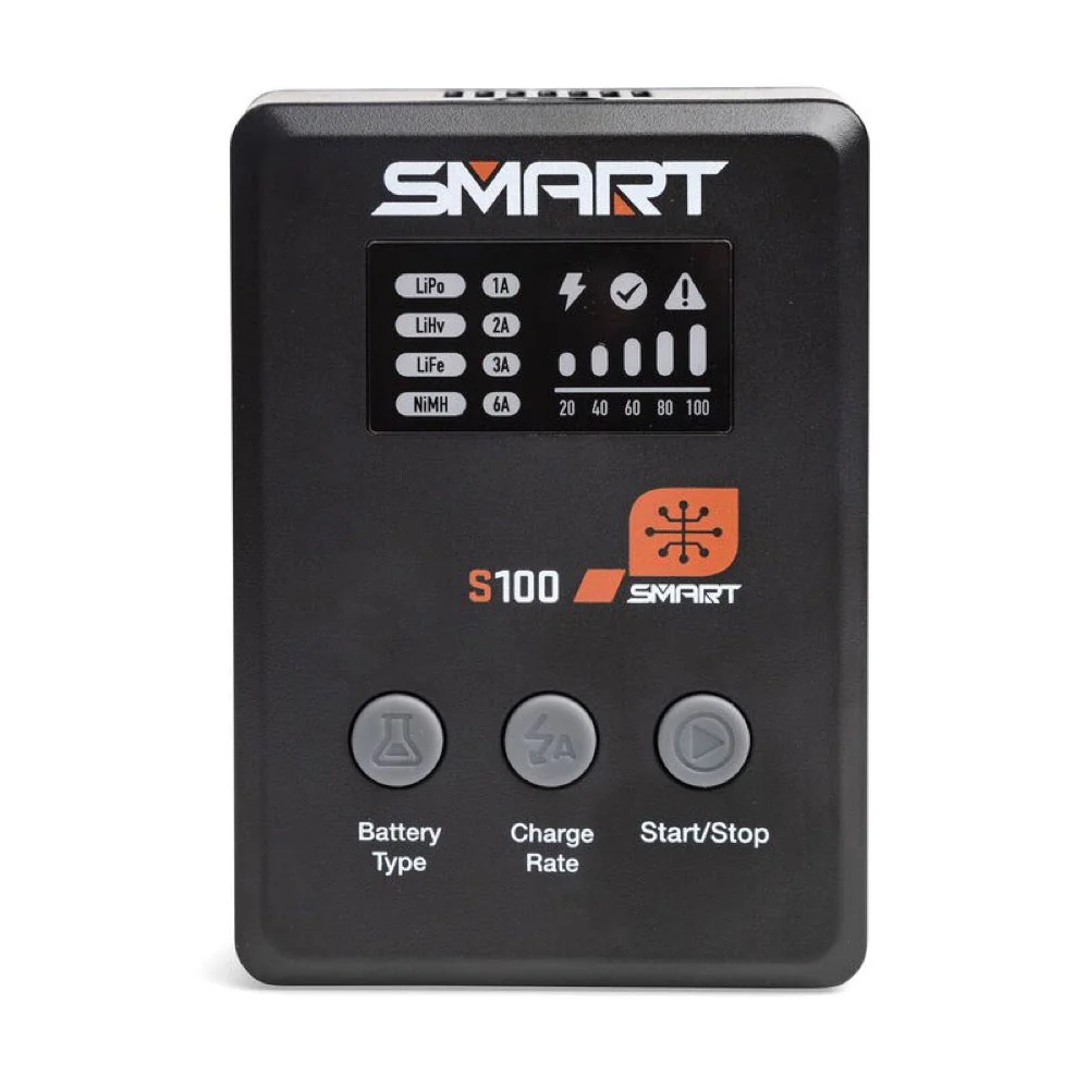 Spektrum SPMX-1031 Smart 5000mAh 2S 50C IC3 LiPo Battery Powerstage Bundle with S100 Charger - Image 5