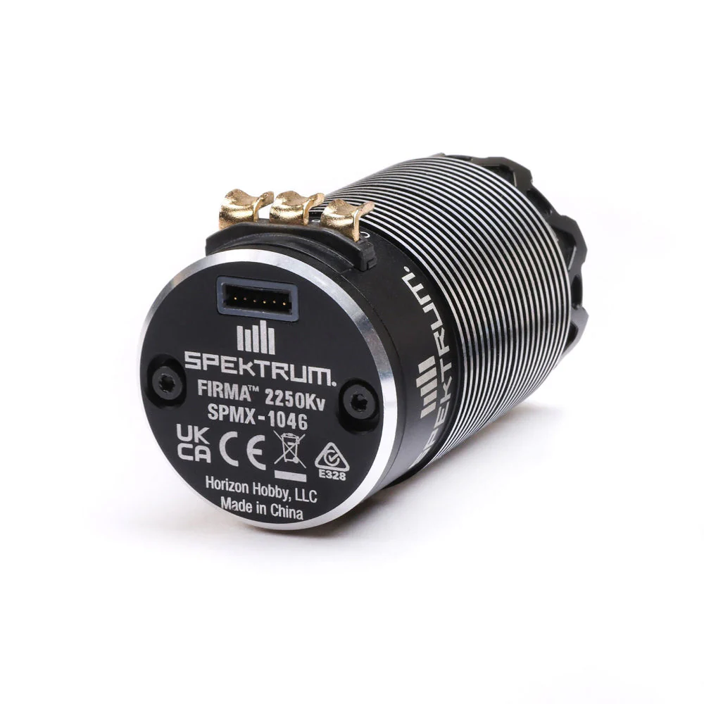 Spektrum SPMX-1046 Firma 4274 2250Kv Sensored Brushless Motor with 5mm Shaft
