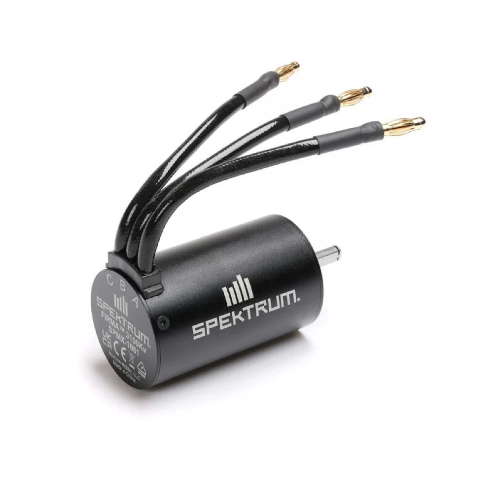 Spektrum SPMX-1081 Firma 3660 3100kv 4-Pole Sensorless Brushless Motor with 5mm Shaft
