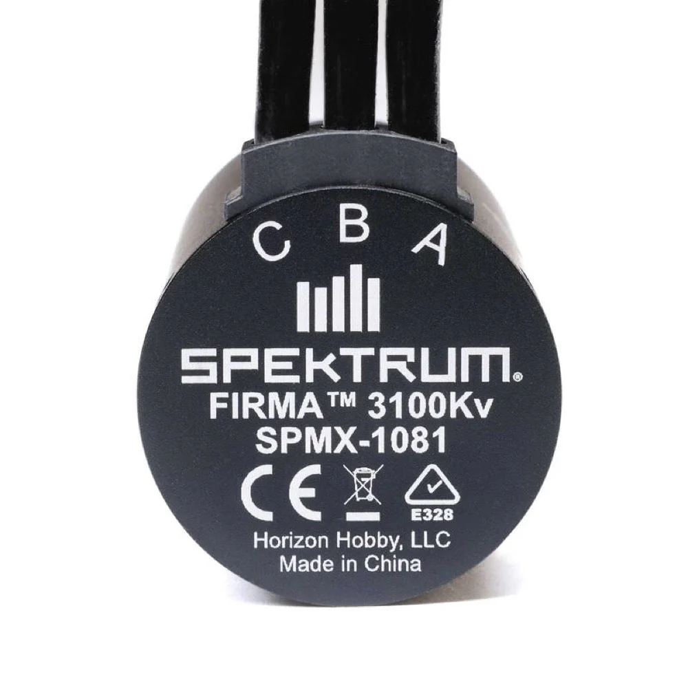 Spektrum SPMX-1081 Firma 3660 3100kv 4-Pole Sensorless Brushless Motor with 5mm Shaft - Image 2