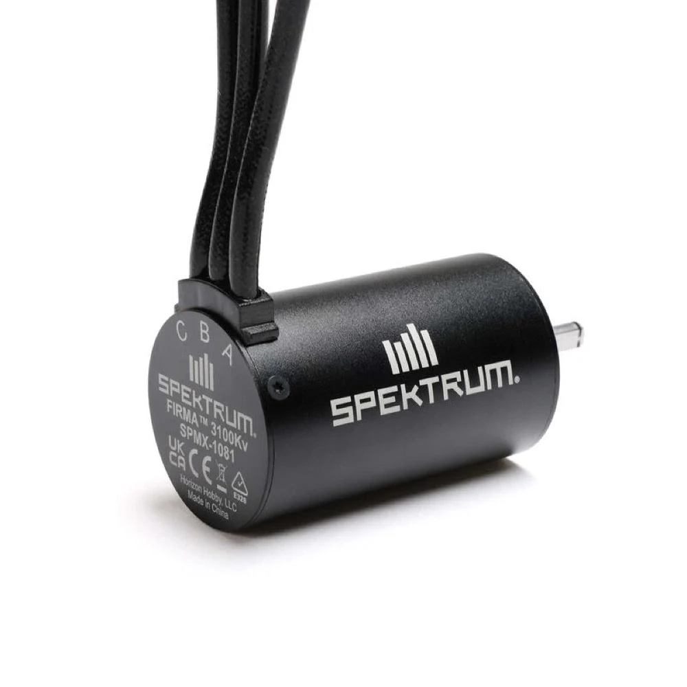 Spektrum SPMX-1081 Firma 3660 3100kv 4-Pole Sensorless Brushless Motor with 5mm Shaft - Image 4