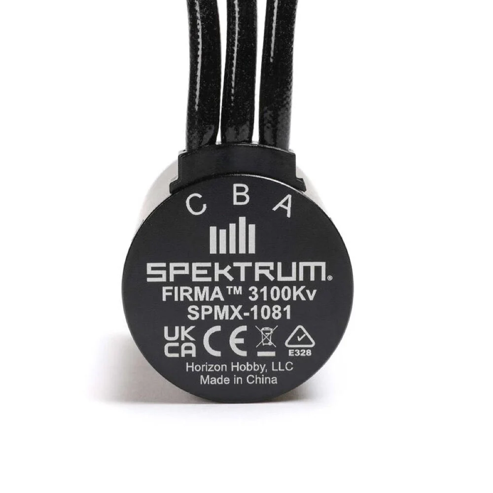 Spektrum SPMX-1081 Firma 3660 3100kv 4-Pole Sensorless Brushless Motor with 5mm Shaft - Image 6