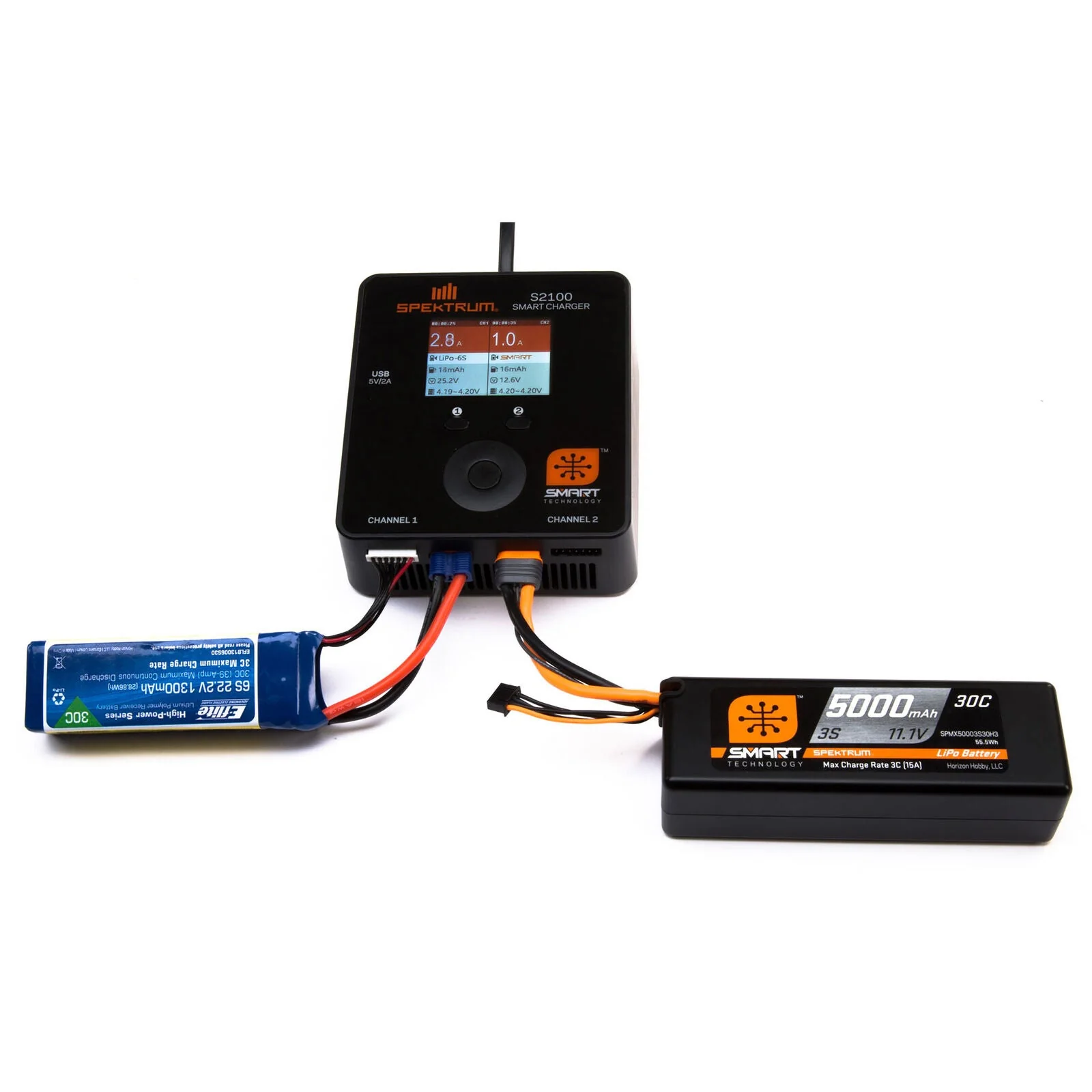 Spektrum SPMX22003S30 2200mah 3S 11.1V 30C Smart LiPo Battery IC3 Plug - Image 3