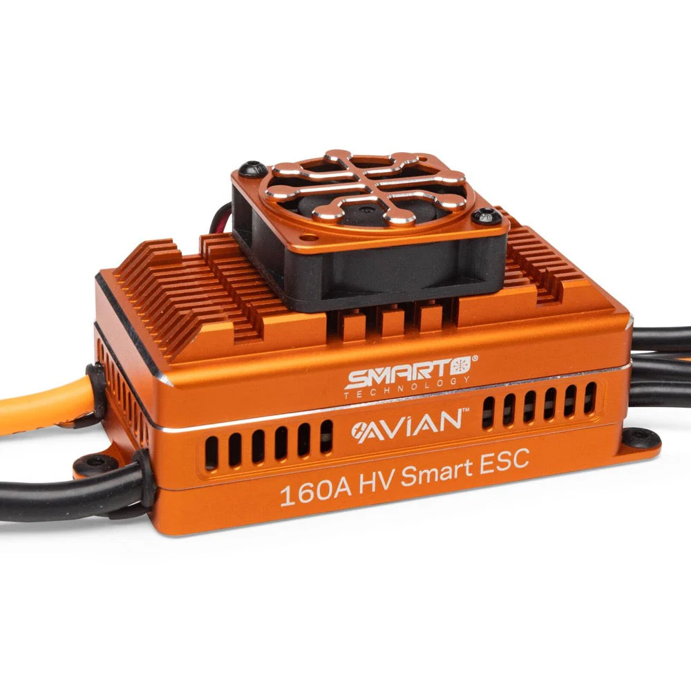 Spektrum SPMXAE1160HV Avian 160A 6-14S HV Smart Brushless ESC - Image 2