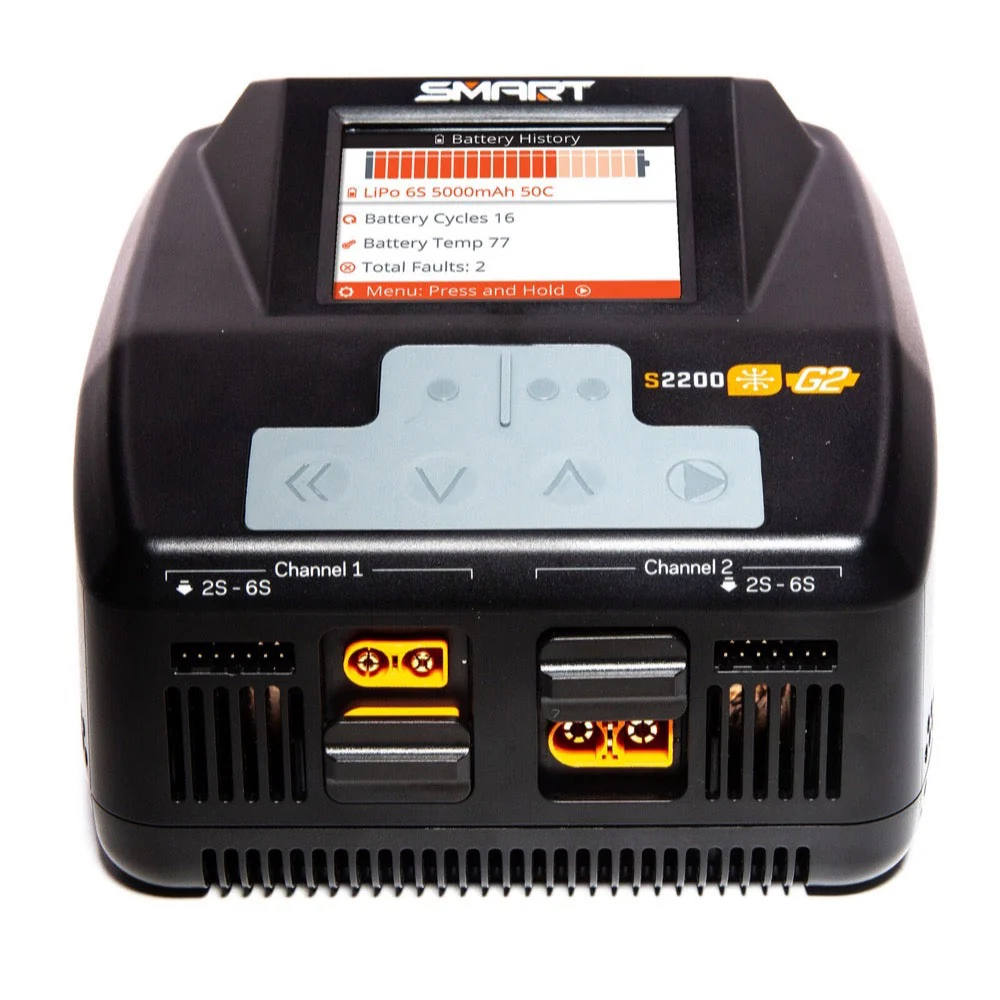 Spektrum SPMXC2010 Smart S2200 2x200W AC Charger SPMXC2010 - Image 2