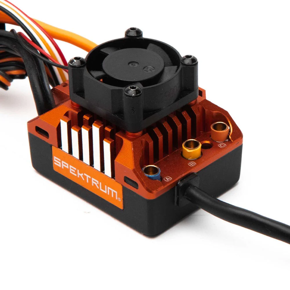 Spektrum SPMXSE1080 Firma Crawler 120A Sensored Brushless Smart ESC - Image 3