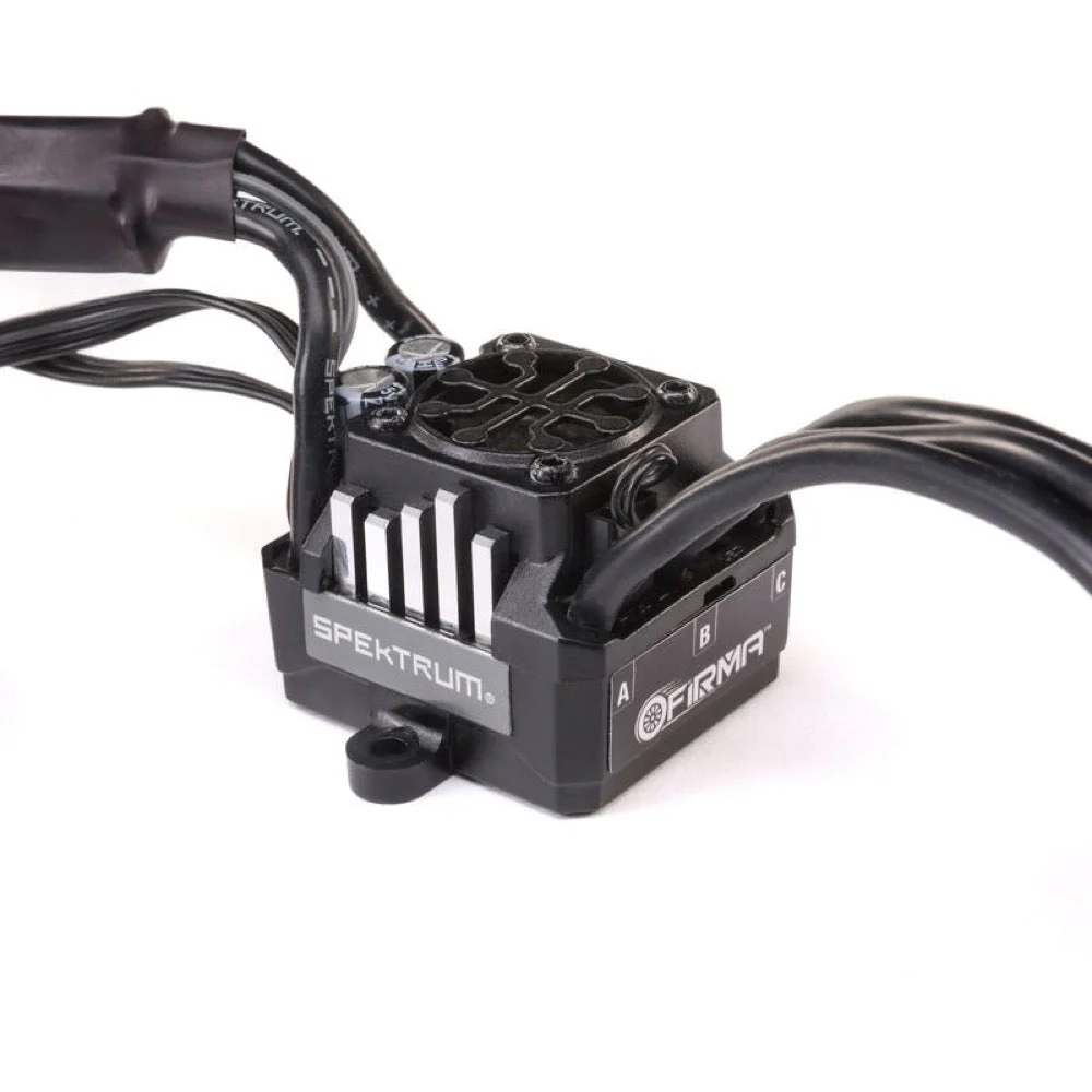 Spektrum SPMXSE2100 Firma 100A 2-3S Black Edition Brushless Smart ESC - Image 3