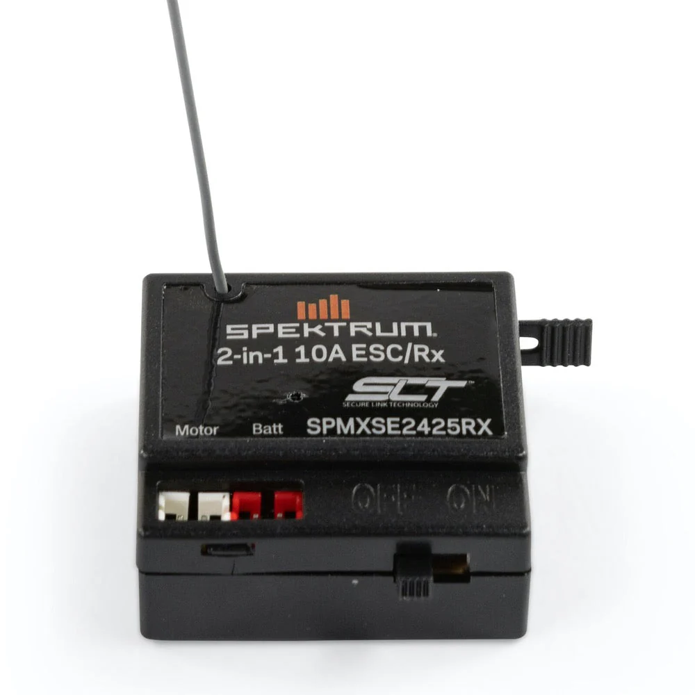 Spektrum SPMXSE2425RX 2-in-1 ESC and SLT Receiver - Image 4