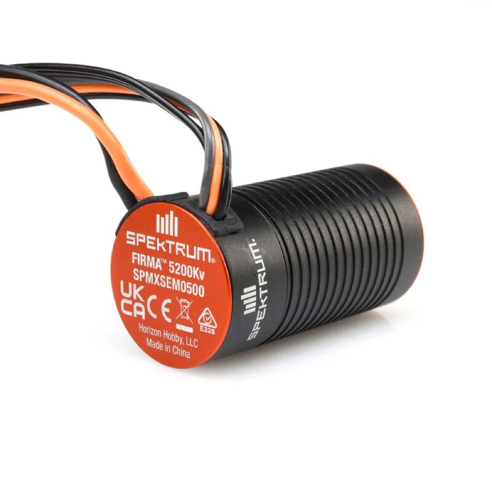 Spektrum SPMXSEM0500 Firma 5200kv Brushless Motor/ESC 2-in-1 Combo with IC2 Connector - Image 2