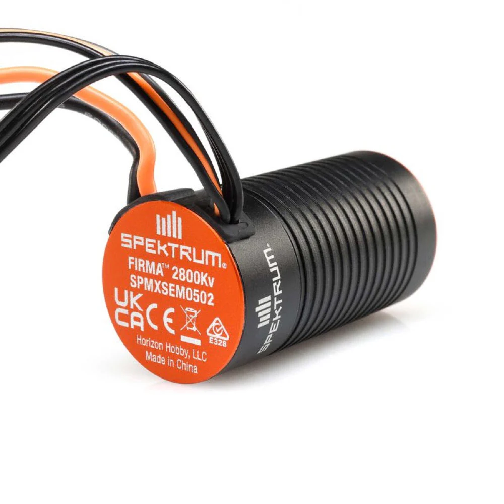 Spektrum SPMXSEM0502 Firma 2800kv 1/18th Sensored BL Motor and ESC Combo - Image 8