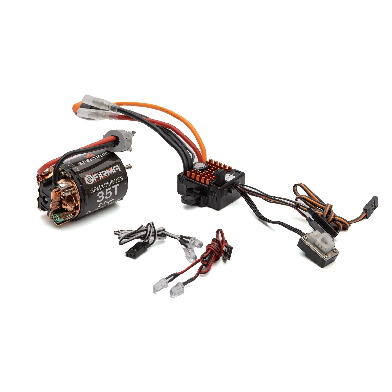 Spektrum SPMXSEMC12 Firma 70A Brushed Smart ESC with 35T Motor - Image 4
