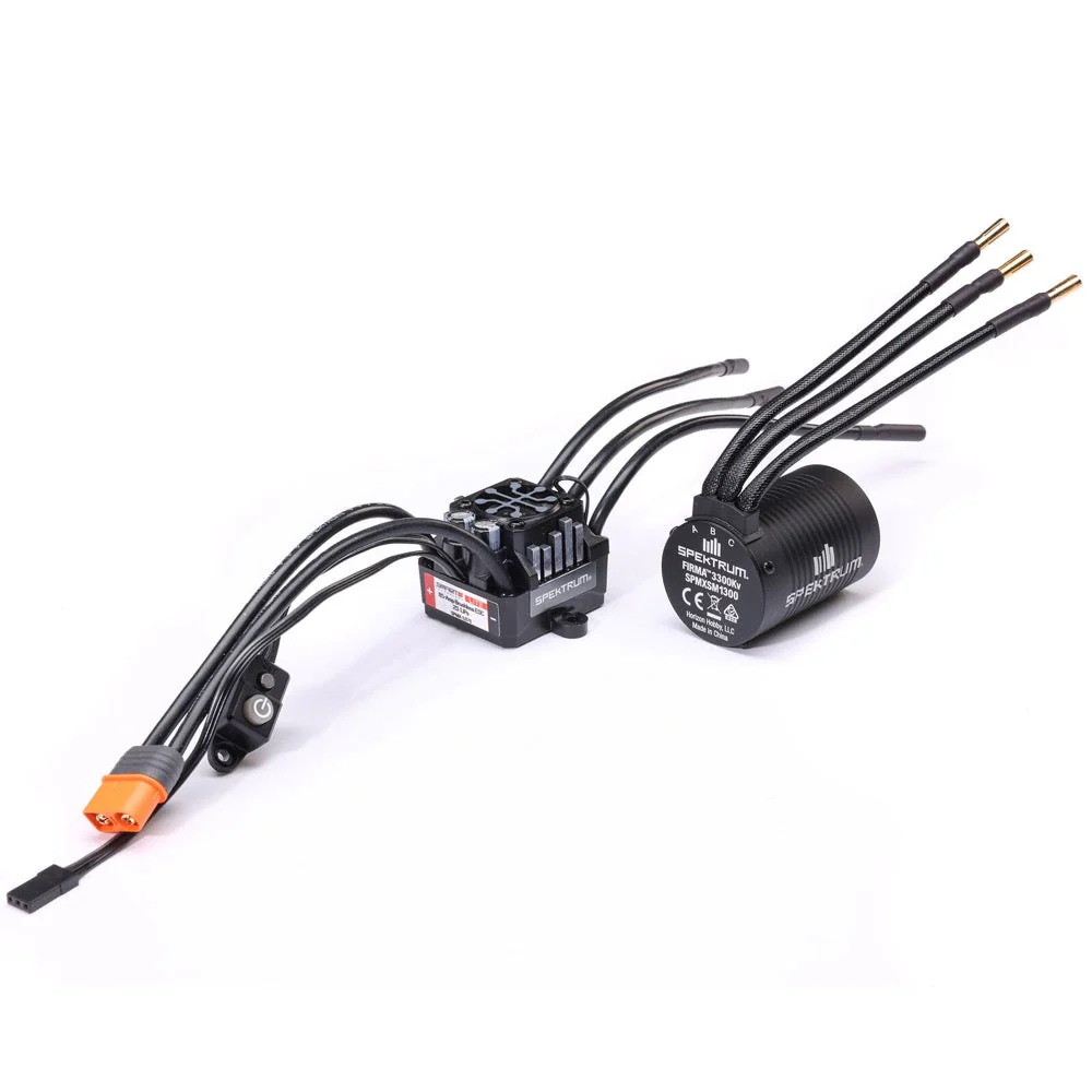 Spektrum SPMXSEMC20 Spektrum Smart Lite 3300kv Sensorless Fixed Timing Motor and ESC Combo - Image 2